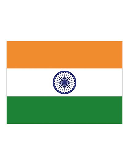 Printwear - Fahne Indien