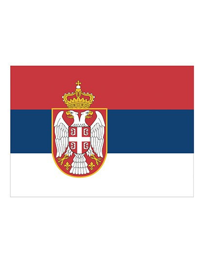 Printwear - Fahne Serbien