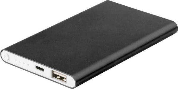 Powerbank aus Aluminium Ezra
