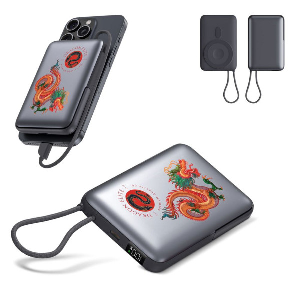 Nova Wireless Powerbank Kompatibel mit MagSafe und Apple Watch 10000 mAh