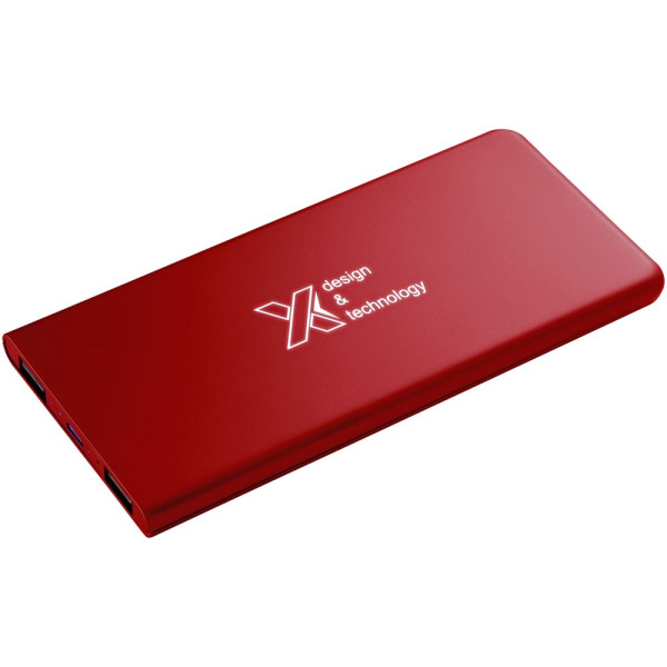 SCX.design P15 5000 mAh Powerbank mit Leuchtlogo