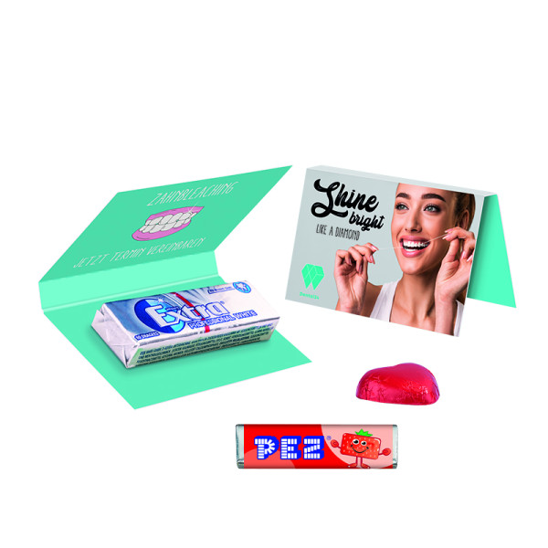 Werbekarte Visitenkartenformat Wrigley's EXTRA®