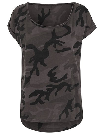 Build Your Brand - Ladies Camo Tee